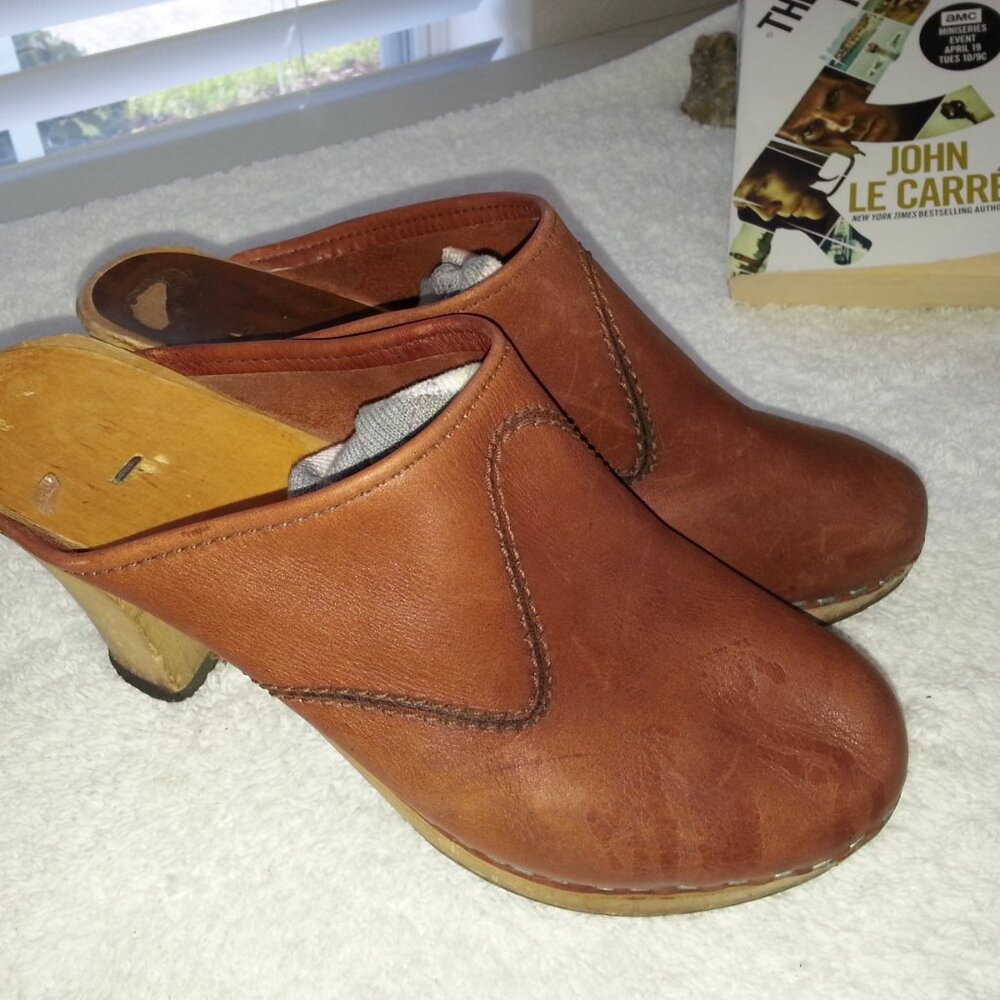 Vintage Swedish MIA Women's Clogs 1980s - Picture 4 of 14